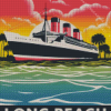 California Long Beach Diamond Painting