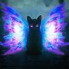 Cat And Fairy Wings Diamond Painting