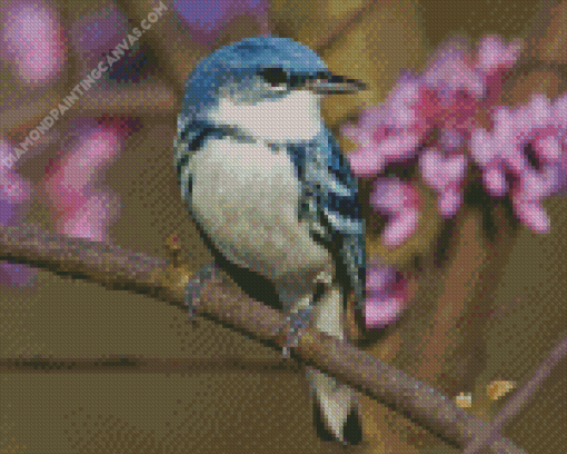 Cerulean Warbler Diamond Painting