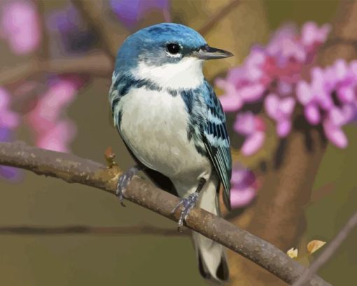 Cerulean Warbler Diamond Painting