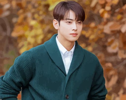 Cha Eun Woo Diamond Painting