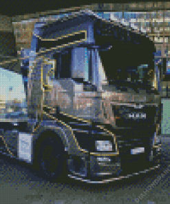 Cool Man Truck Diamond Painting