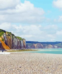 Dieppe Beach Diamond Painting