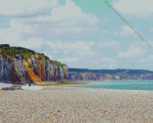 Dieppe Beach Diamond Painting