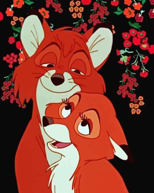 Disney The Fox And Hound Diamond Painting