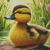 Duck Cartoon Diamond Painting