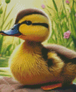 Duck Cartoon Diamond Painting