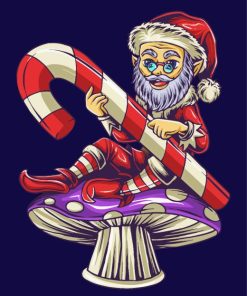 Dwarf Santa Claus Diamond Painting