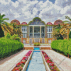 Eram Garden In Shiraz Diamond Painting