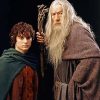 Gandalf And Frodo Diamond Painting