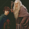 Gandalf And Frodo Diamond Painting