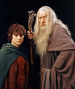 Gandalf And Frodo Diamond Painting