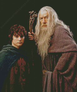 Gandalf And Frodo Diamond Painting