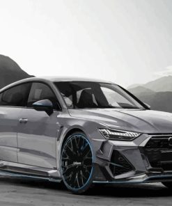 Gray Car Audi RS7 Diamond Painting