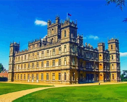 Highclere Castle Diamond Painting