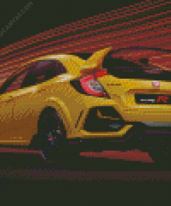 Honda Civic Type R Diamond Painting