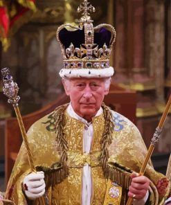 King Charles III Diamond Painting