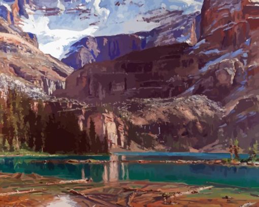 Lake Ohara Diamond Painting