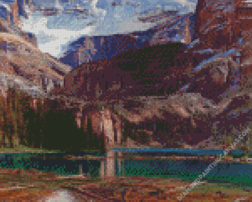 Lake Ohara Diamond Painting