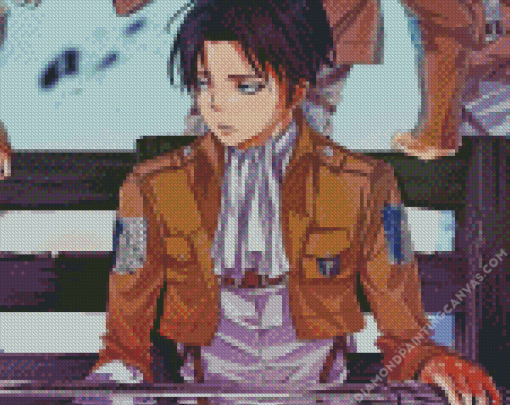 Levi Ackerman Diamond Painting