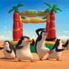 Madagascar Penguins Diamond Painting