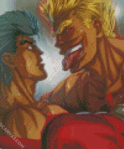 Mamoru Takamura Vs Bryan Hawk Diamond Painting