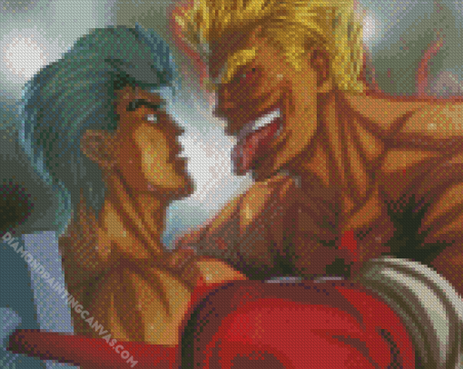 Mamoru Takamura Vs Bryan Hawk Diamond Painting