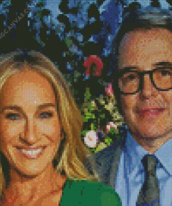 Matthew Broderick And Sarah Jessica Diamond Painting