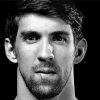 Monochrome Michael Phelps Diamond Painting