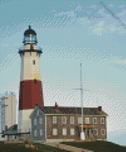 Montauk Point Lighthouse Diamond Painting