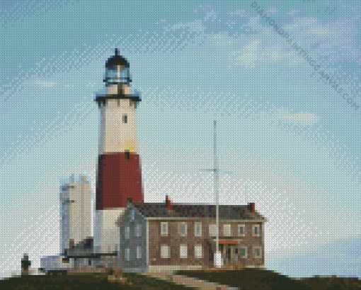 Montauk Point Lighthouse Diamond Painting