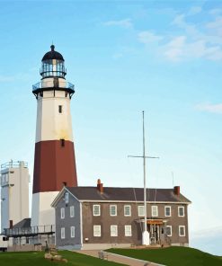 Montauk Point Lighthouse Diamond Painting