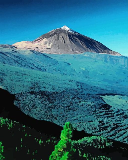 Mount Teide Diamond Painting