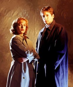 Mulder And Scully Diamond Painting