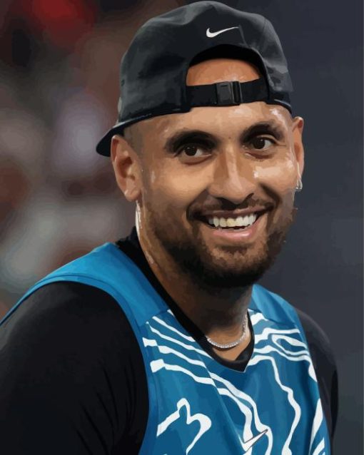 Nick Kyrgios Diamond Painting