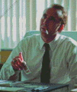 Nicolas Cage In Matchstick Men Diamond Painting