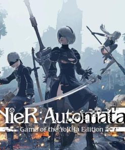 Nier Automata Poster Diamond Painting