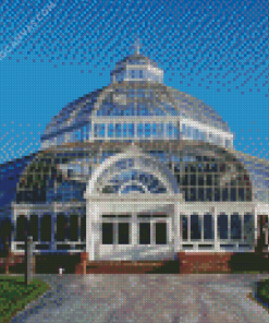 Palm House In Sefton Park Diamond Painting