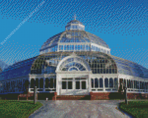 Palm House In Sefton Park Diamond Painting