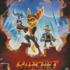 Ratchet Clank Poster Diamond Painting