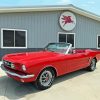 Red 65 Mustang Diamond Painting