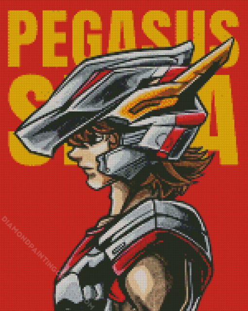 Saint Seiya Poster Diamond Painting