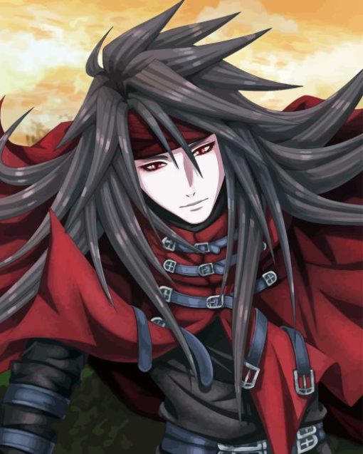 Vincent Valentine Anime Diamond Painting