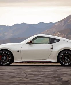 White Nissan 370z Diamond Painting