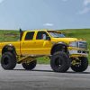 Yellow Ford Truck Diamond Painting