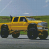 Yellow Ford Truck Diamond Painting