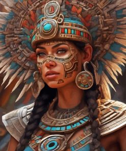 Aztec Princess Diamond Painting