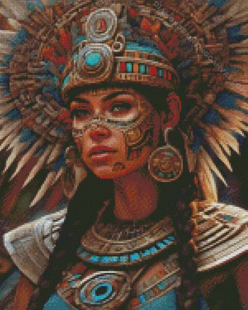 Aztec Princess Diamond Painting