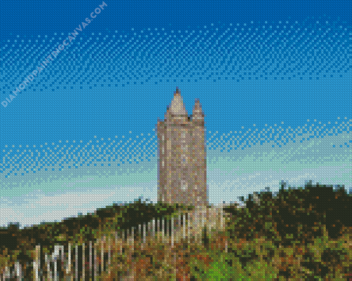 Scrabo Tower Diamond Painting