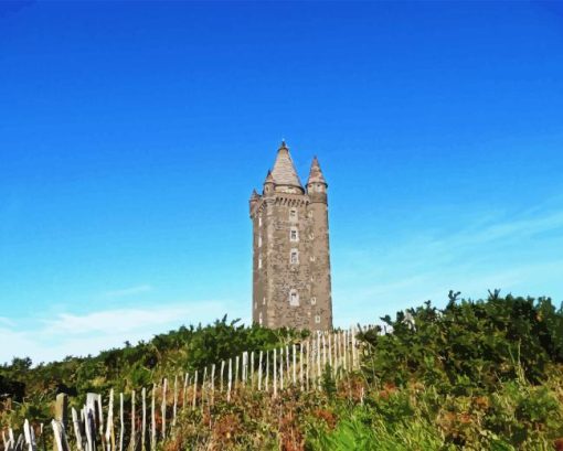 Scrabo Tower Diamond Painting